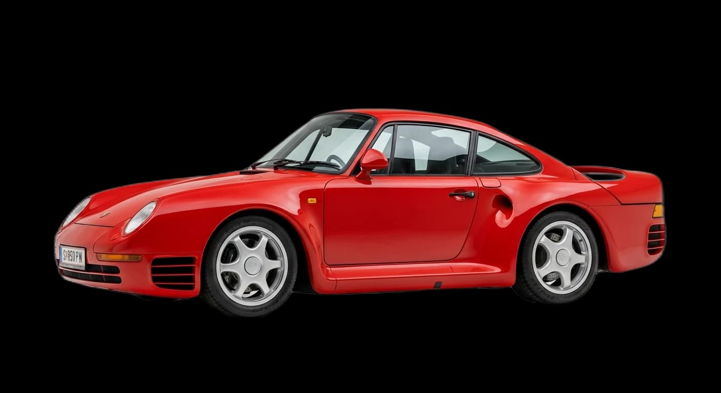 Porsche 959 - Side