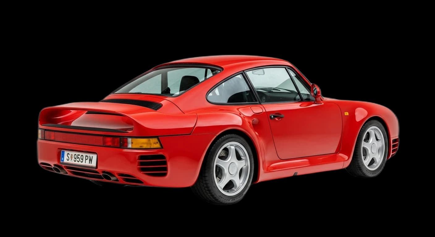 Porsche 959 - Rear 3/4