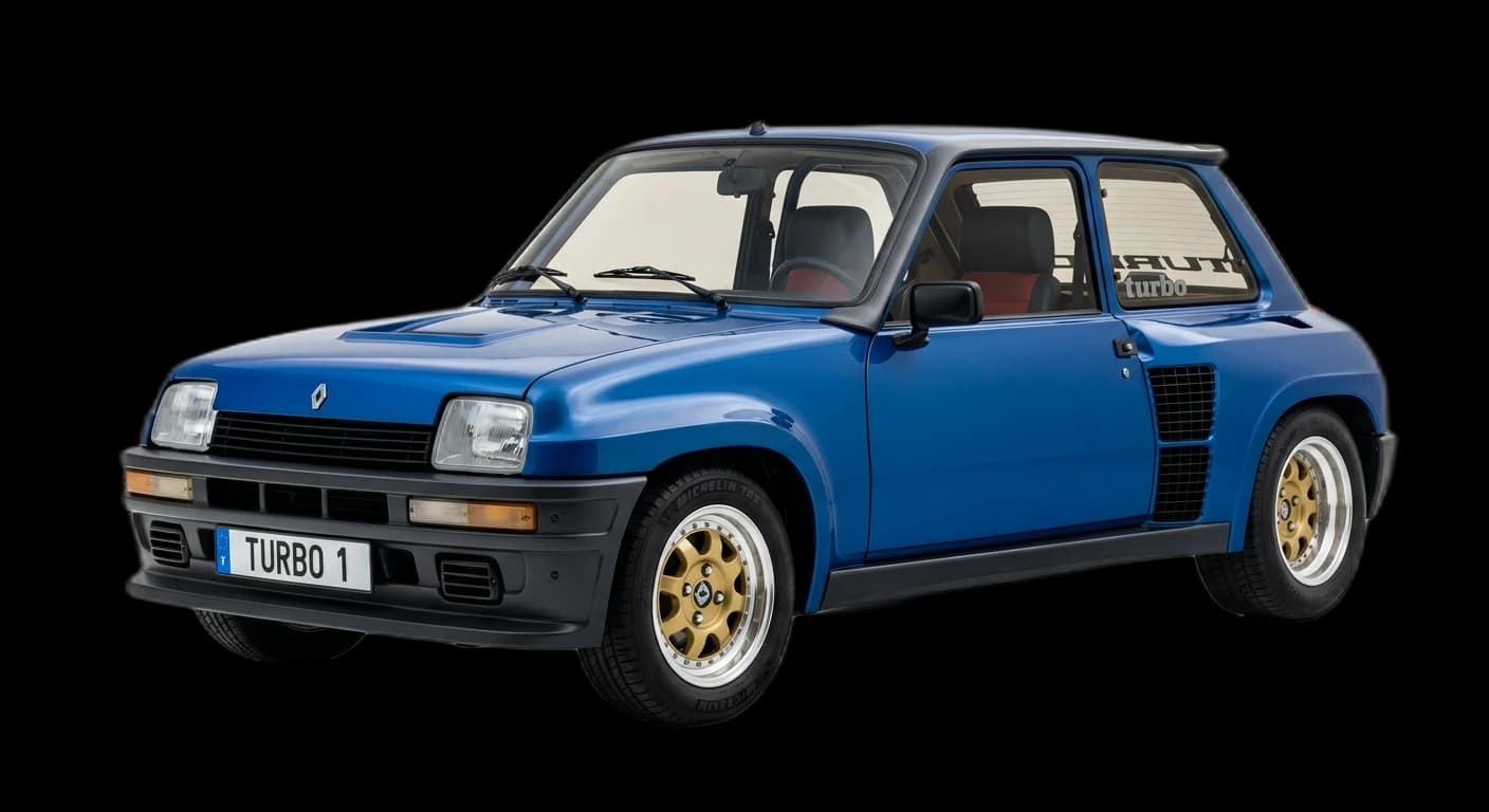 Renault 5 Turbo 1980 - Front 3/4 view