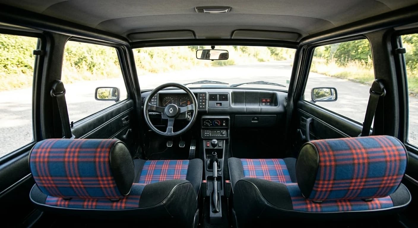 Renault 5 Turbo 1980 - Interior view