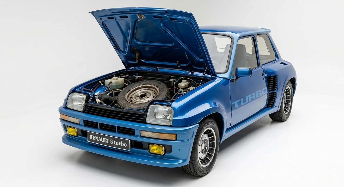 Renault 5 Turbo 1980 - Trunk view