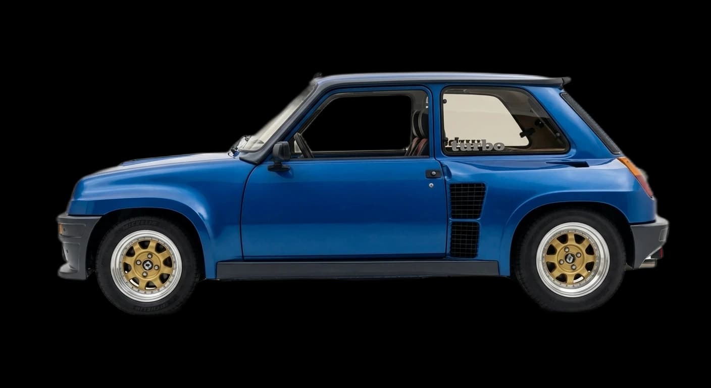 Renault 5 Turbo 1980 - Side view