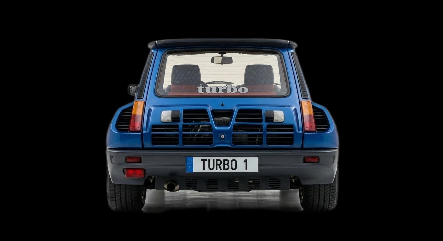 Renault 5 Turbo 1980 - Rear view