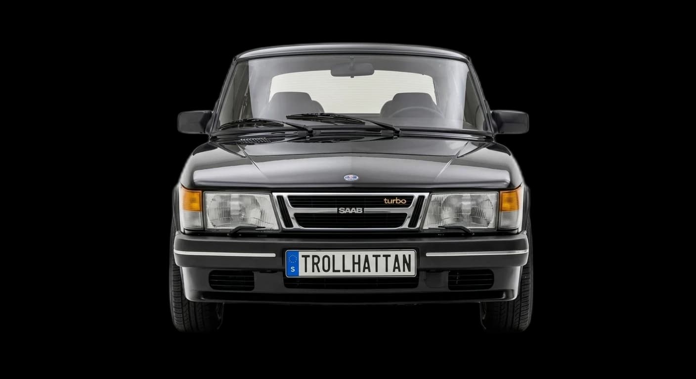 Saab 900 Turbo 1978 - Front view
