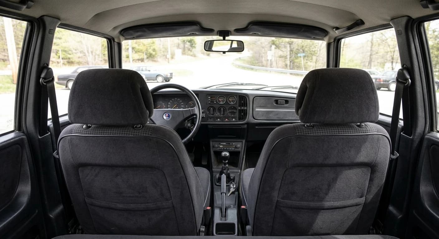 Saab 900 Turbo 1978 - Interior view