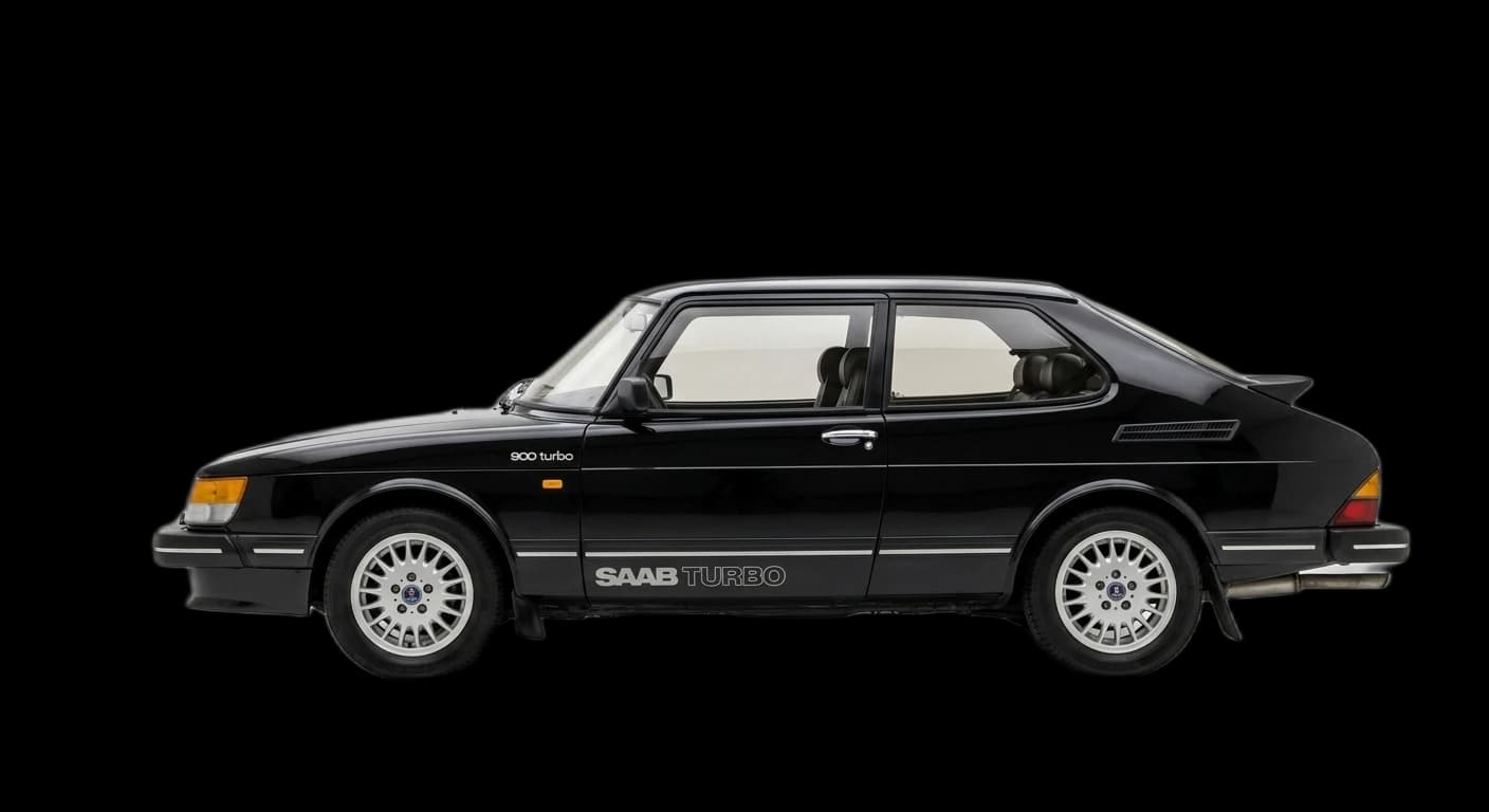 Saab 900 Turbo 1978 - Side view