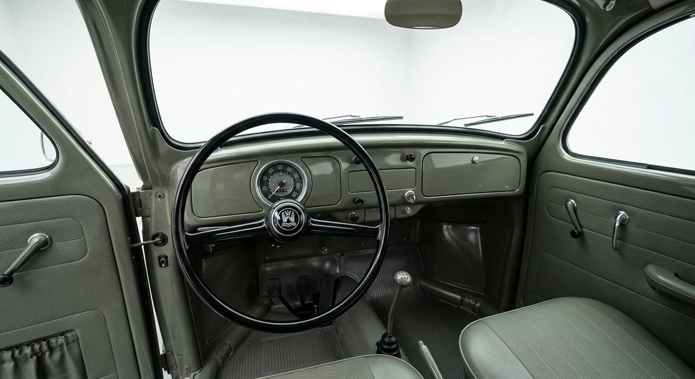 Volkswagen Beetle (Type 1) 1938 - Dashboard view