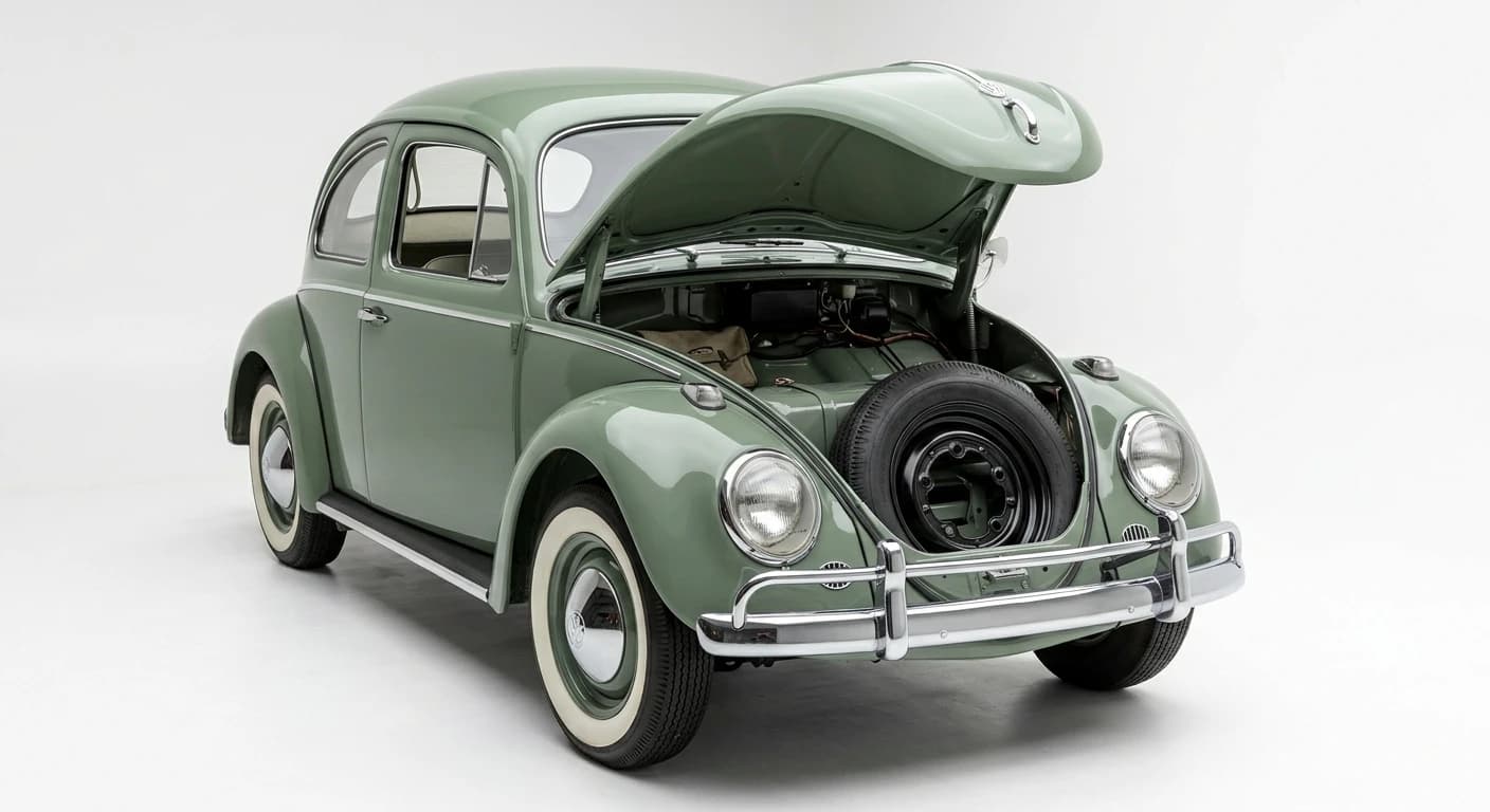 Volkswagen Beetle (Type 1) 1938 - Trunk view