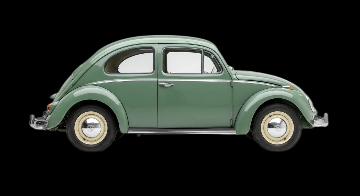 Volkswagen Beetle (Type 1) 1938 - Side view
