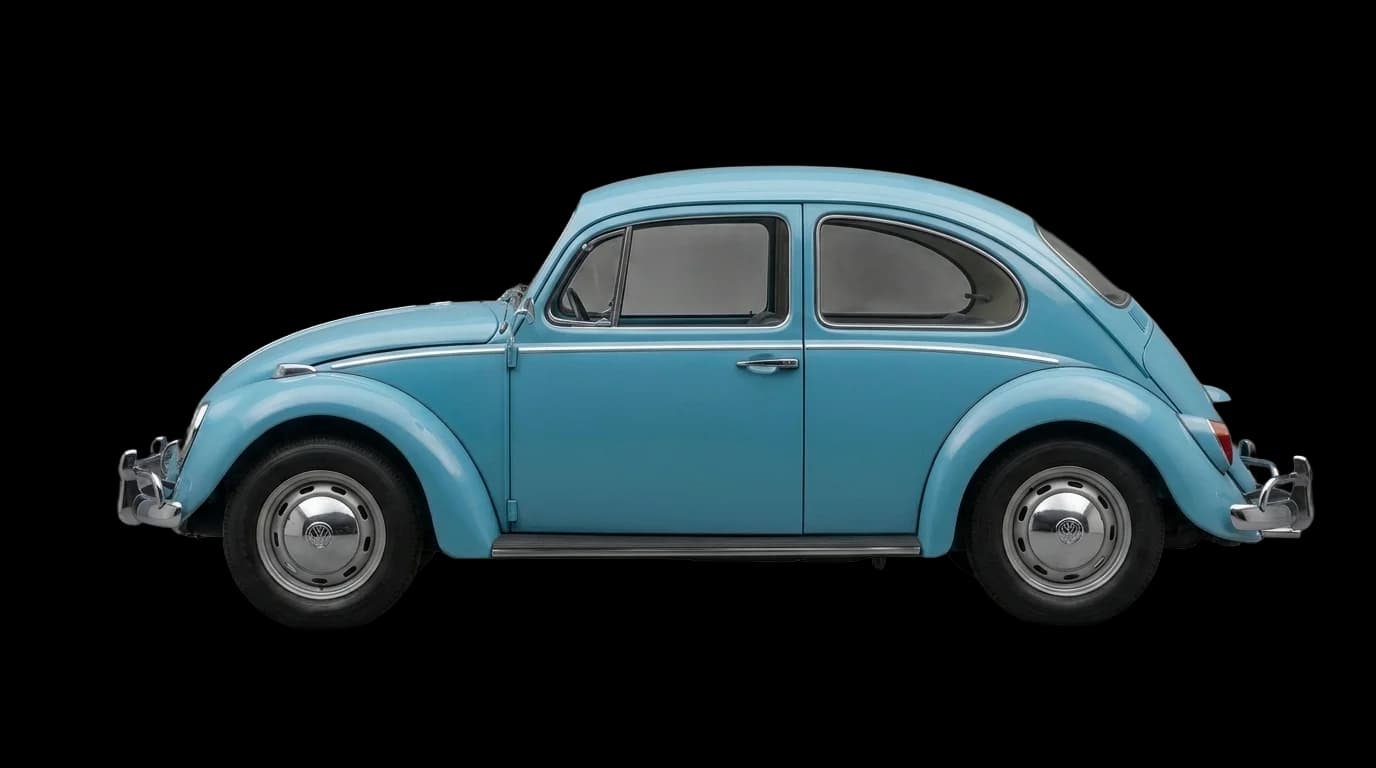 Volkswagen Beetle (Type 1) 1938 - Side view
