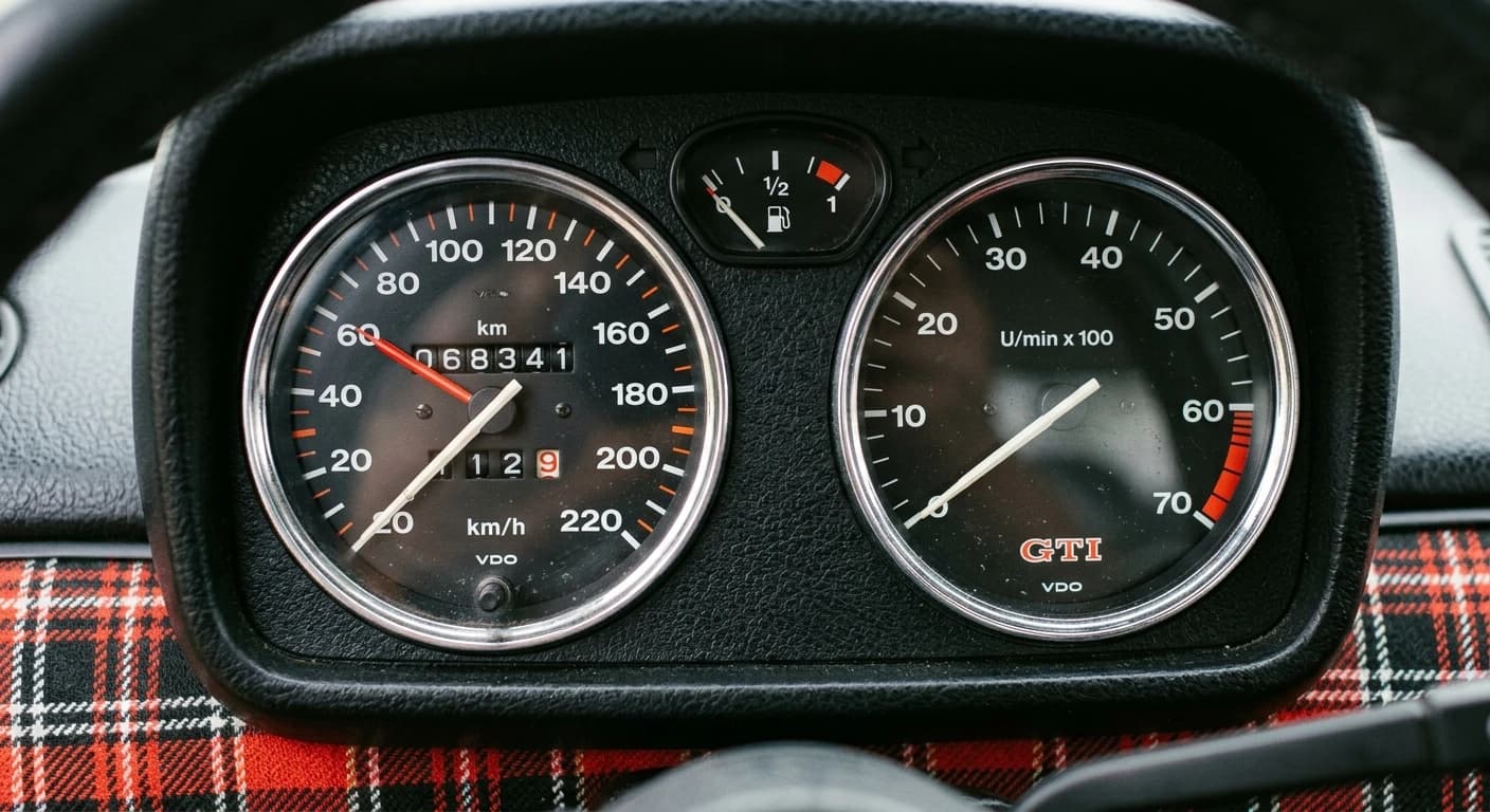 Volkswagen Golf GTI (Mk1) - Gauges