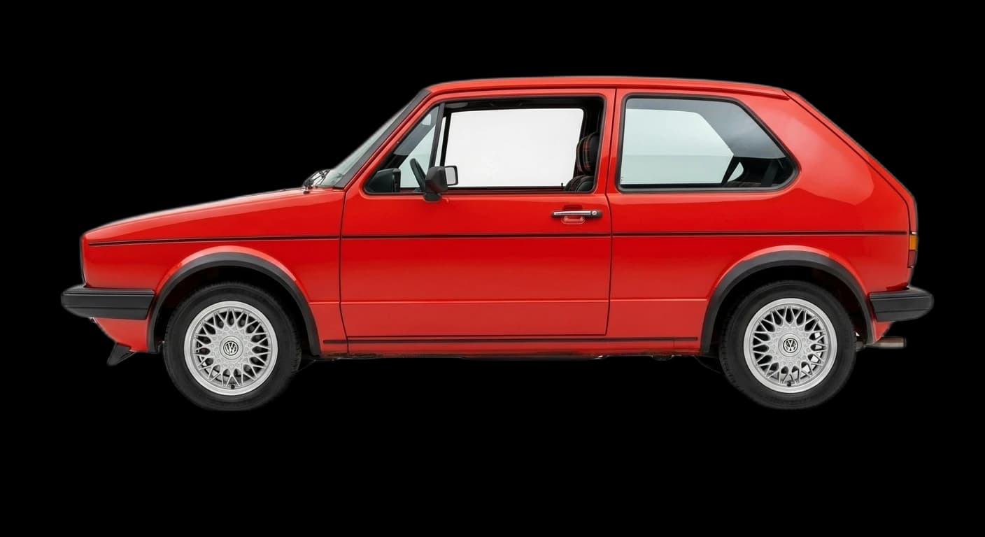 Volkswagen Golf GTI (Mk1) 1976 - Side view