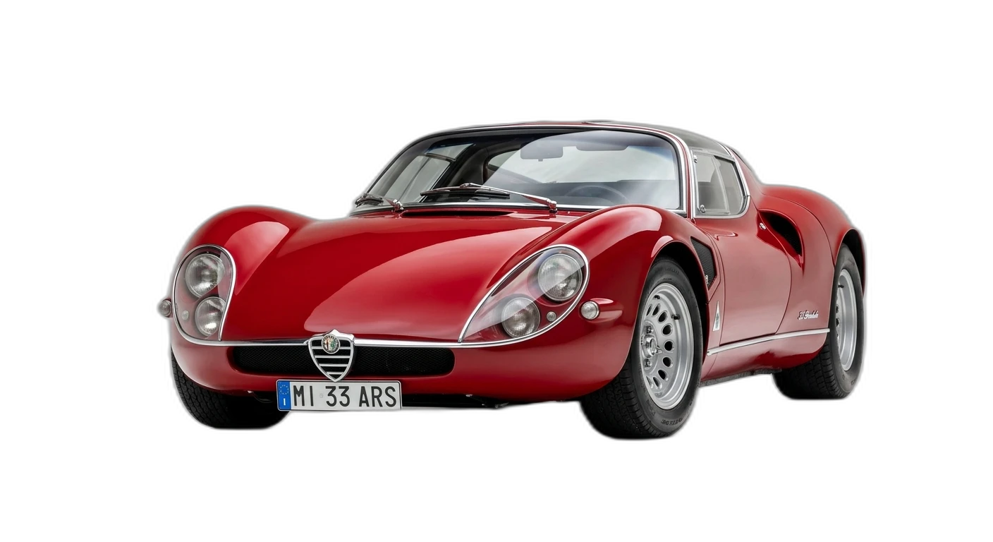 Alfa Romeo 33 Stradale - Front