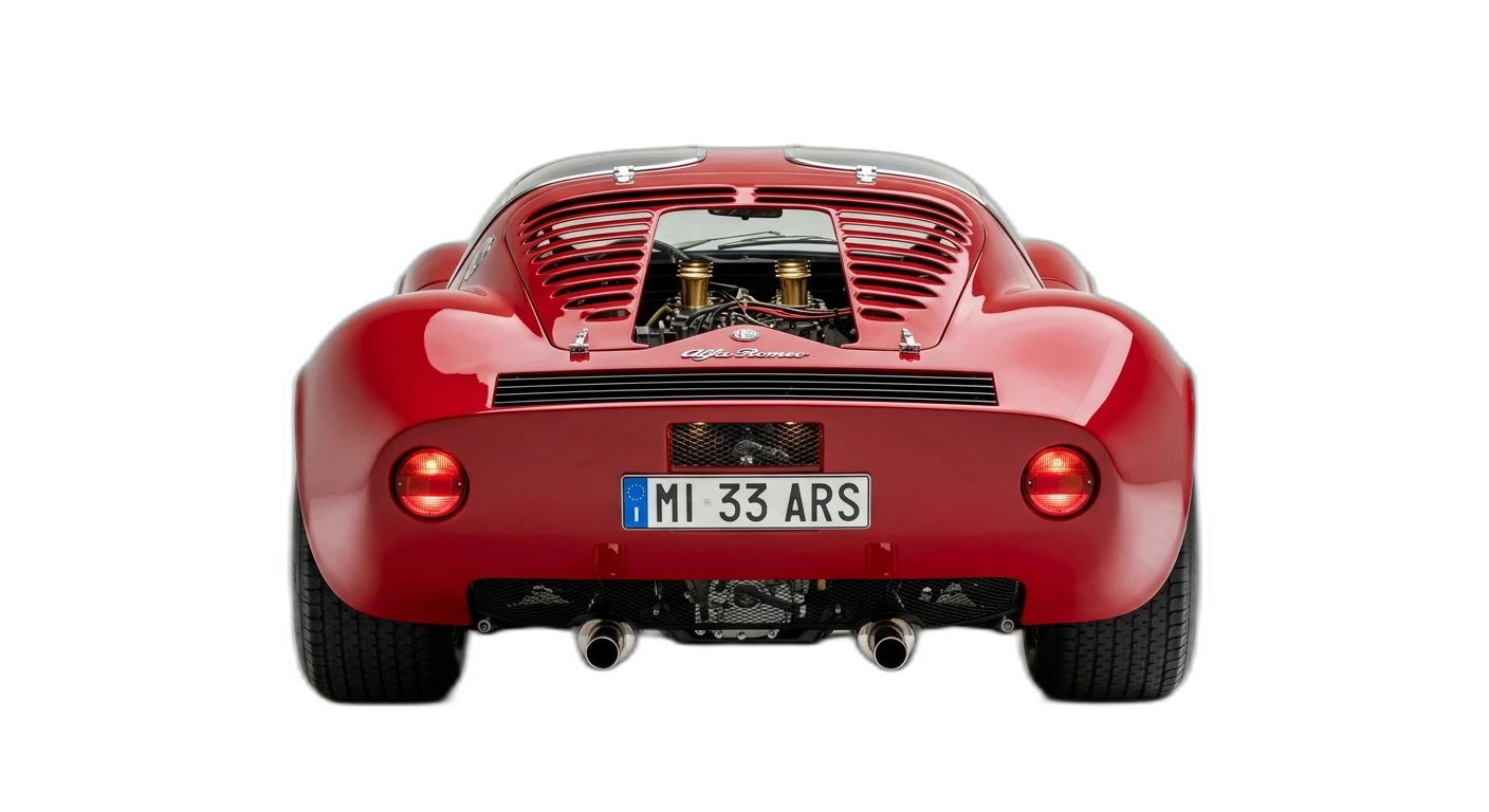 Alfa Romeo 33 Stradale - Rear