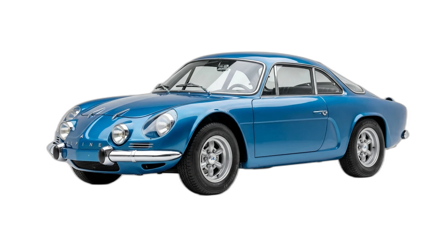 Alpine A110 Berlinette 1961 - Front 3/4 view