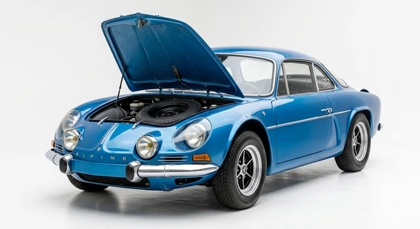 Alpine A110 Berlinette 1961 - Trunk view