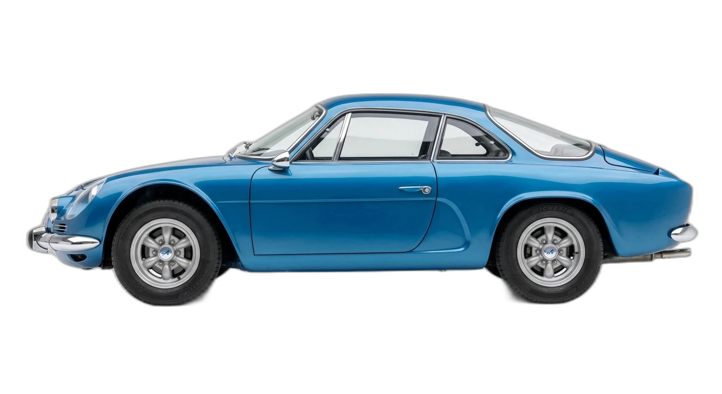 Alpine A110 Berlinette 1961 - Side view