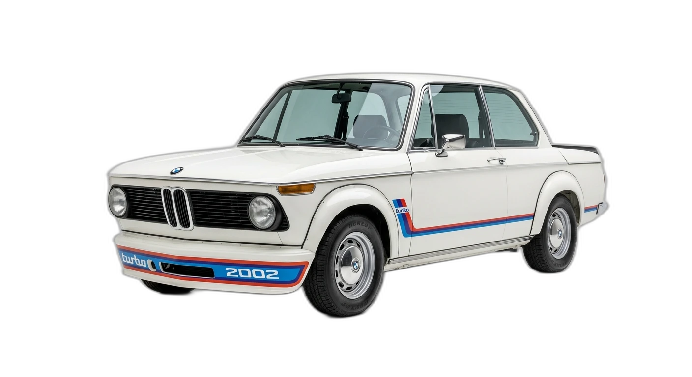 BMW 2002 Turbo 1968 - Front 3/4 view