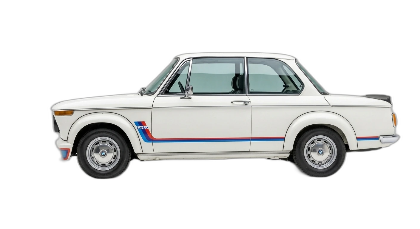 BMW 2002 Turbo 1968 - Side view