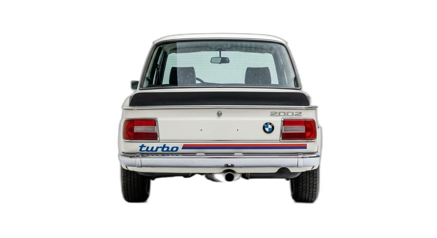 BMW 2002 Turbo 1968 - Rear view
