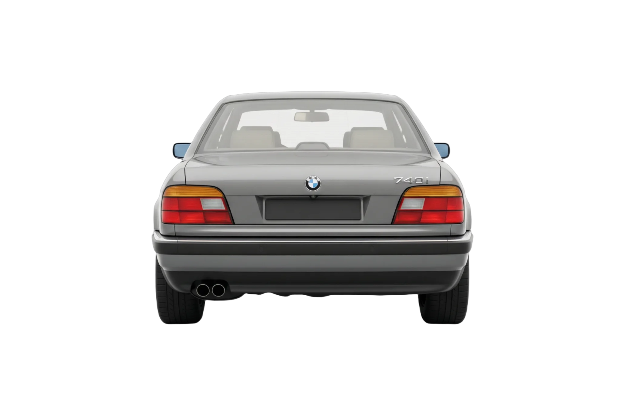 BMW 7 Series (E32) - Rear