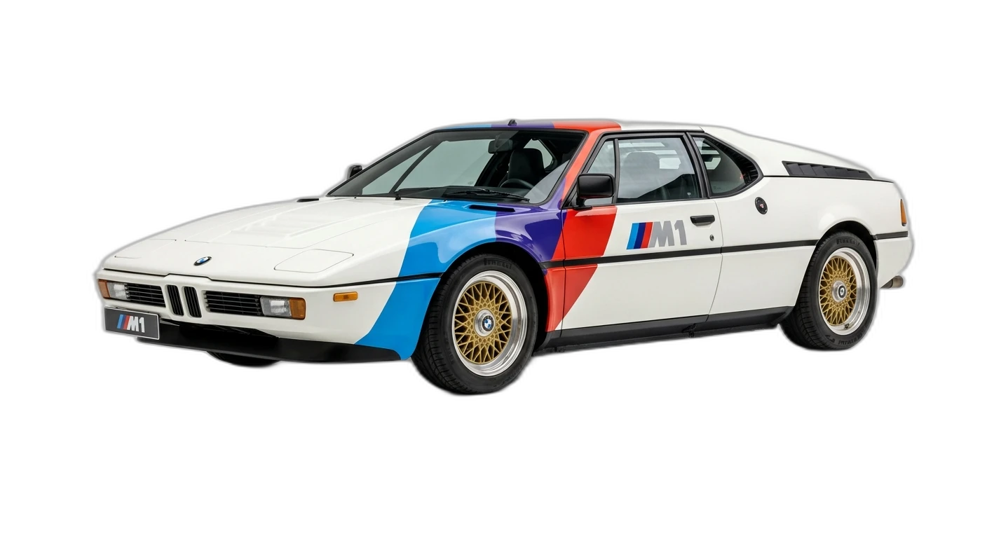 BMW M1 1978 - Front 3/4 view