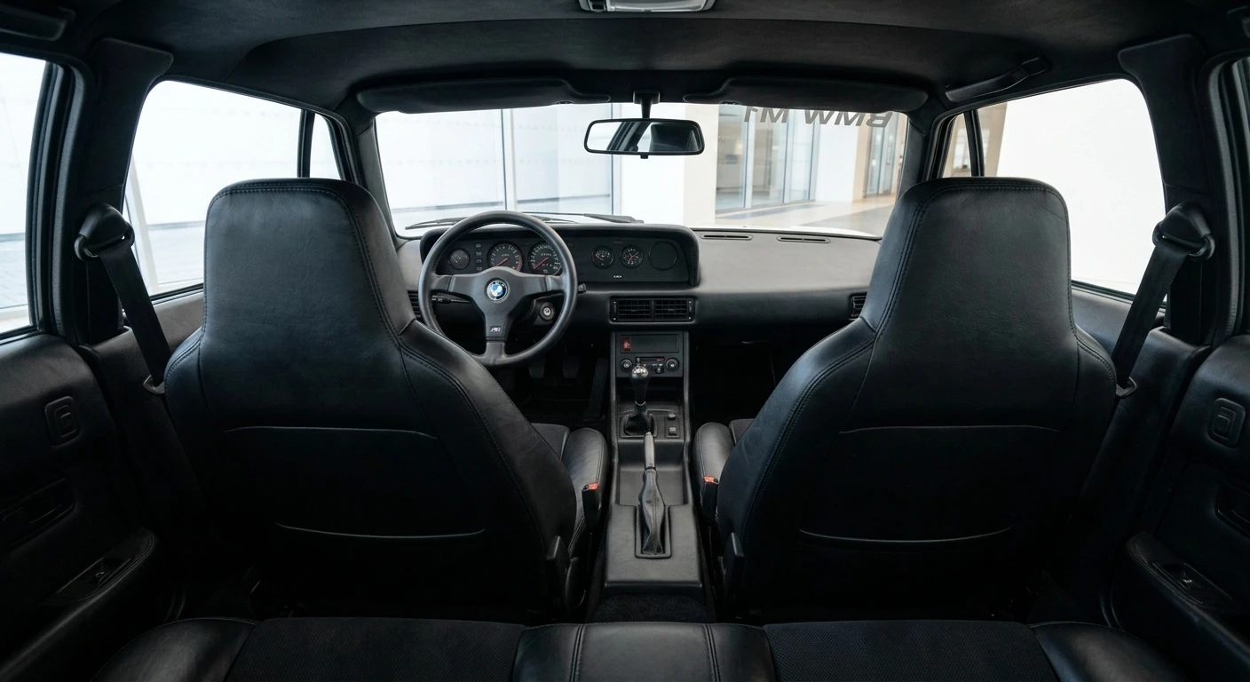 BMW M1 1978 - Interior view
