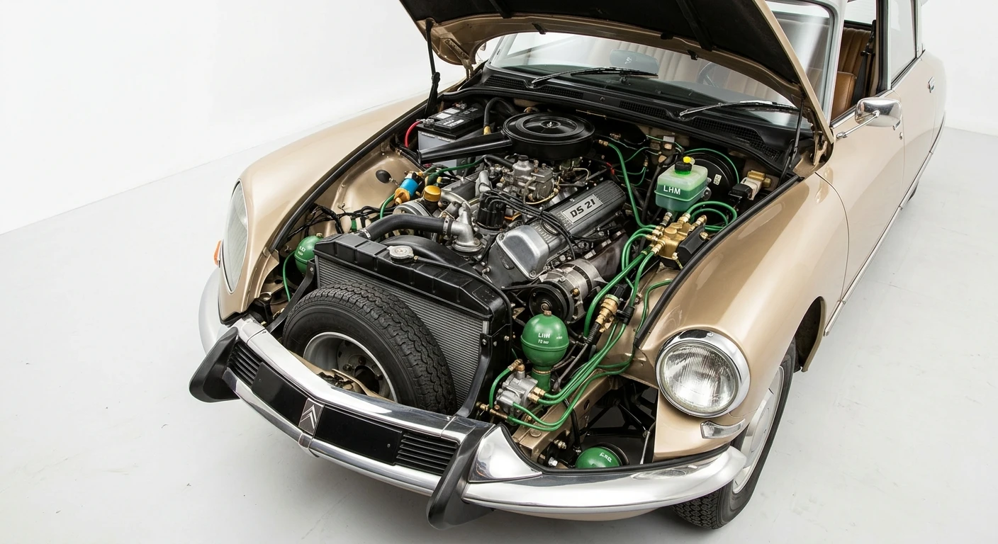Citroën DS 21 Pallas - Engine Bay