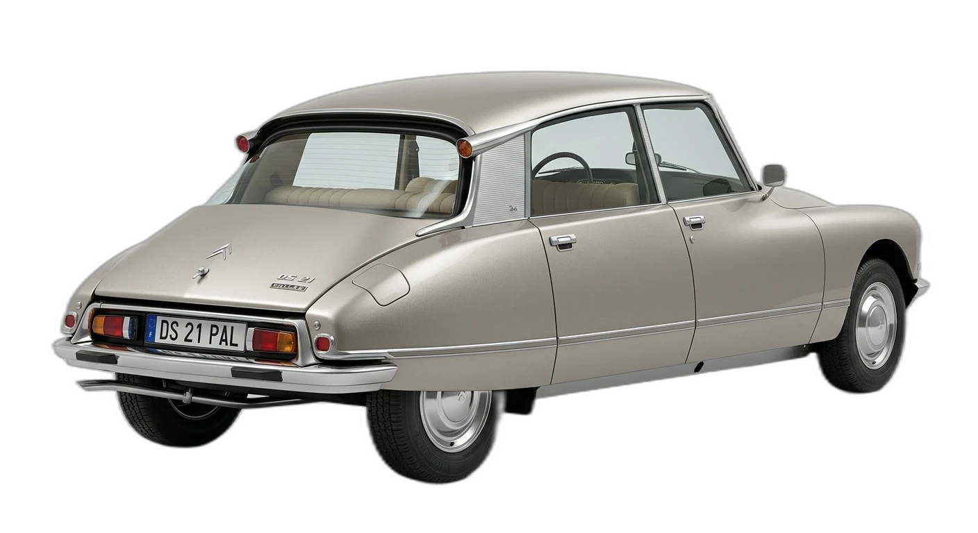 Citroën DS 21 Pallas - Rear 3/4