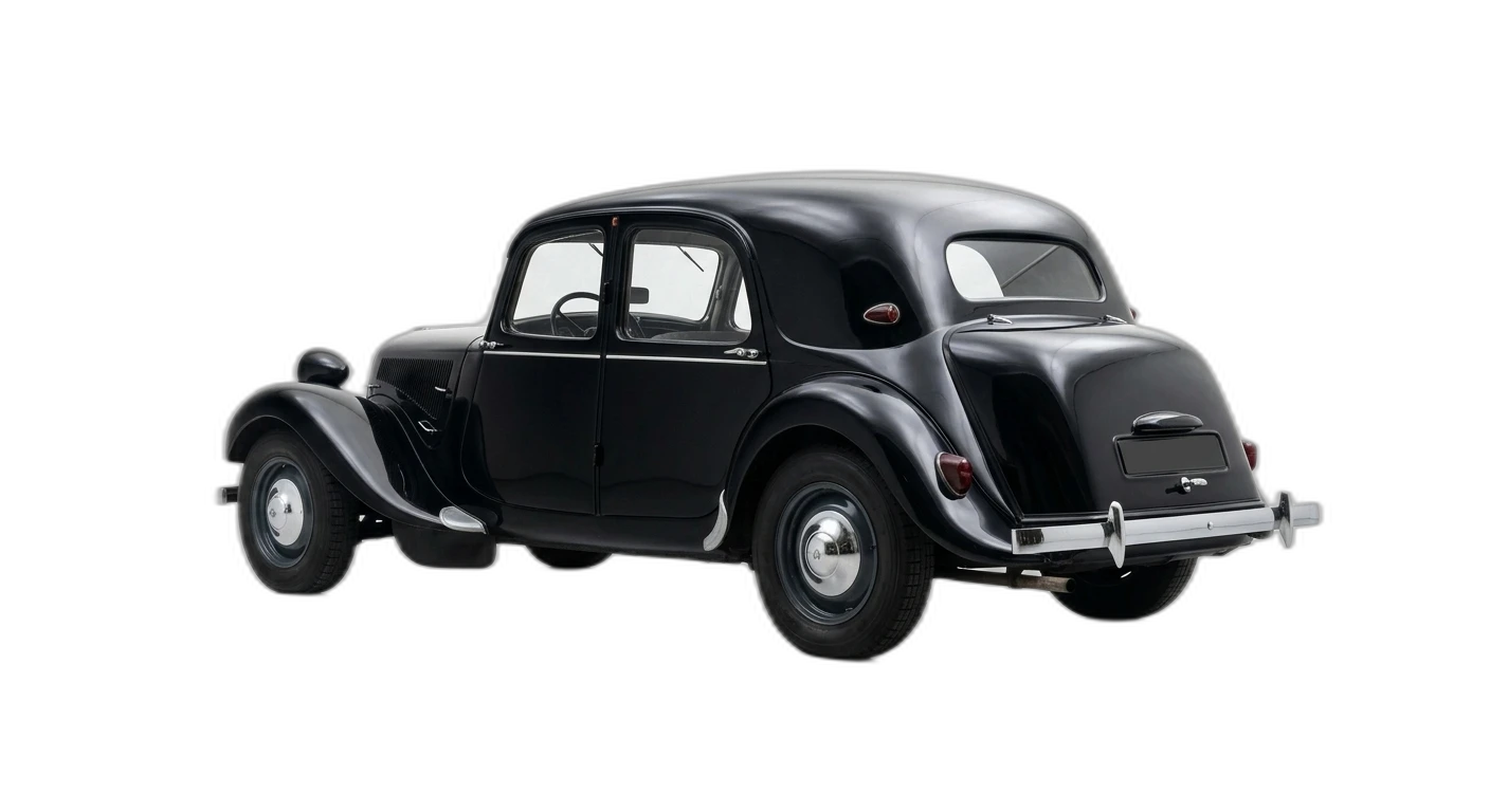 Citroën Traction Avant - Rear 3/4