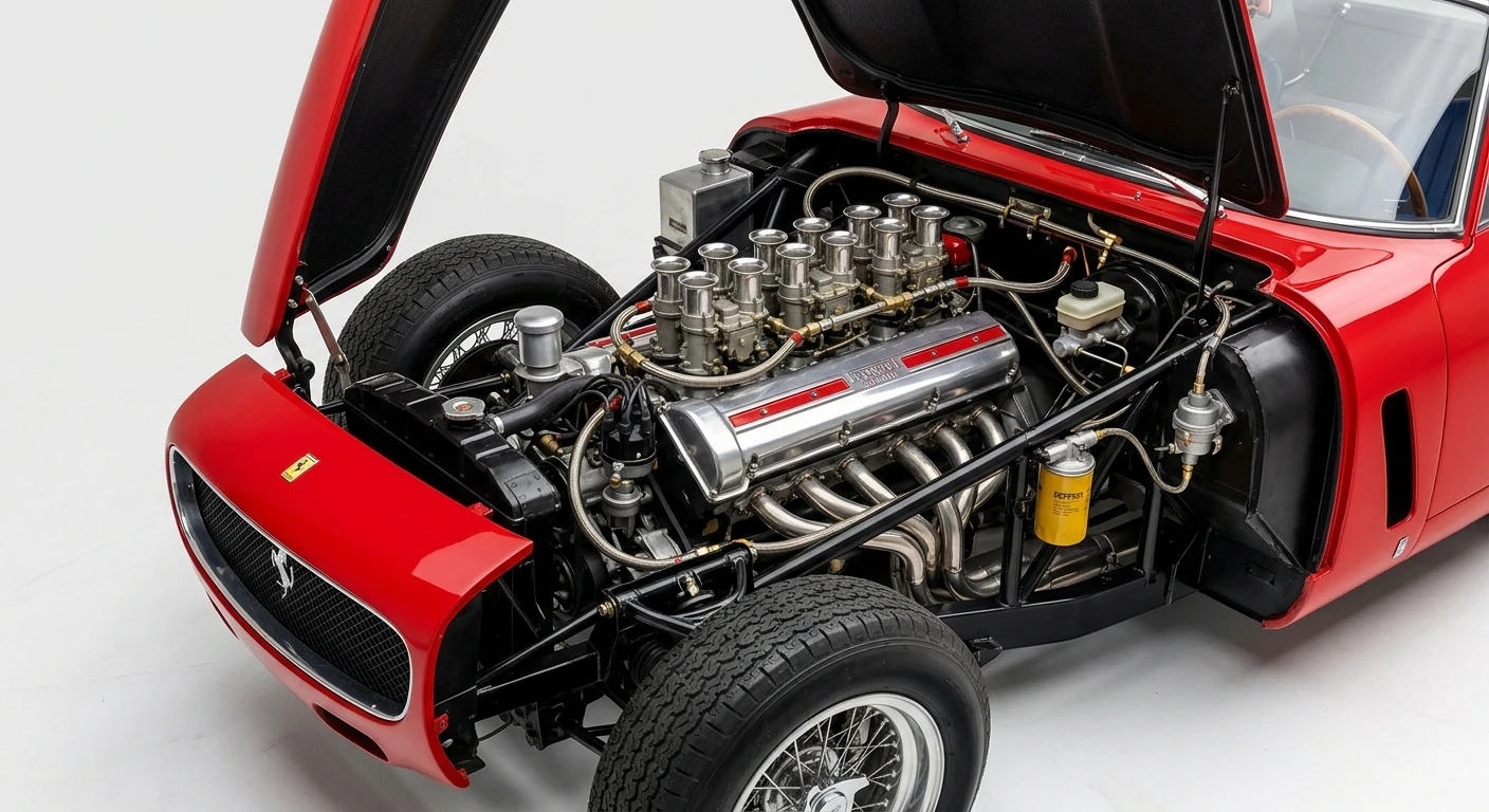 Ferrari 250 GTO - Engine Bay