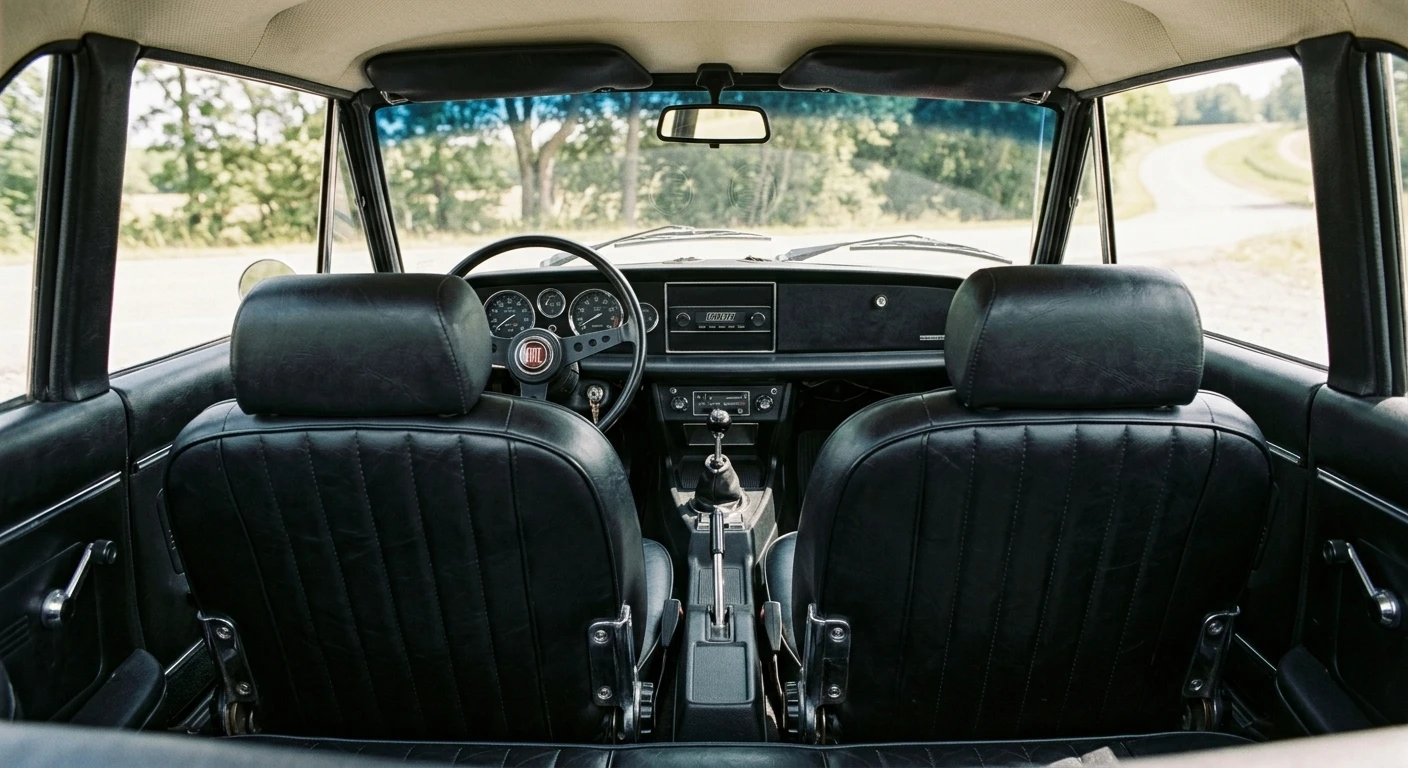 Fiat 124 Sport Spider - Interior