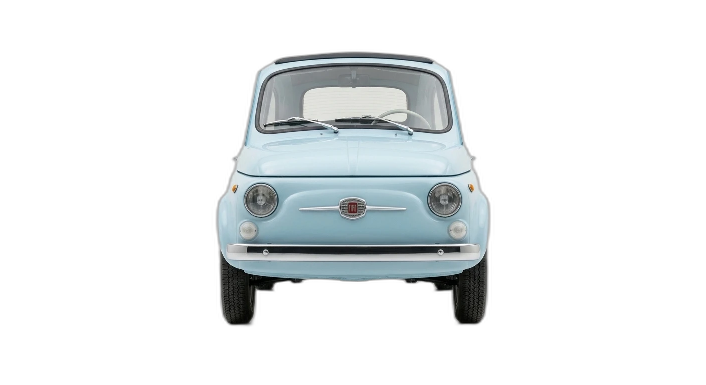 Fiat 500 (Nuova) 1957 - Front view