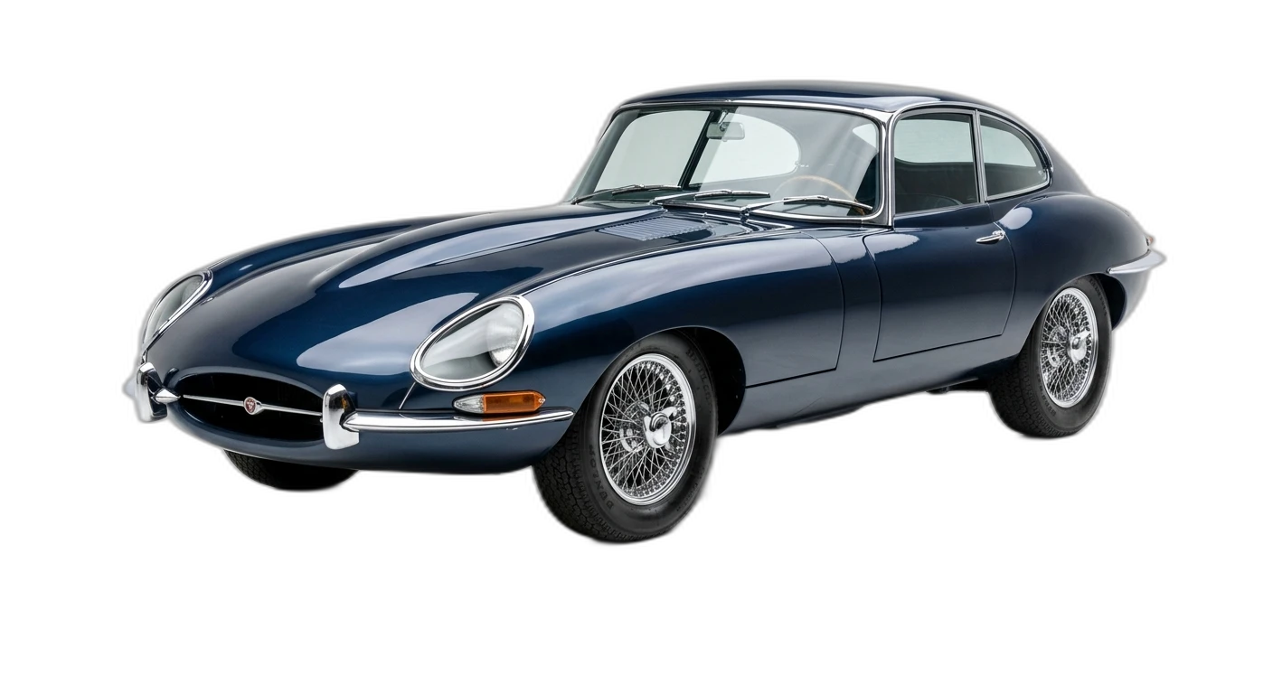 Jaguar E-Type Series 1 1961 - Front 3/4 view