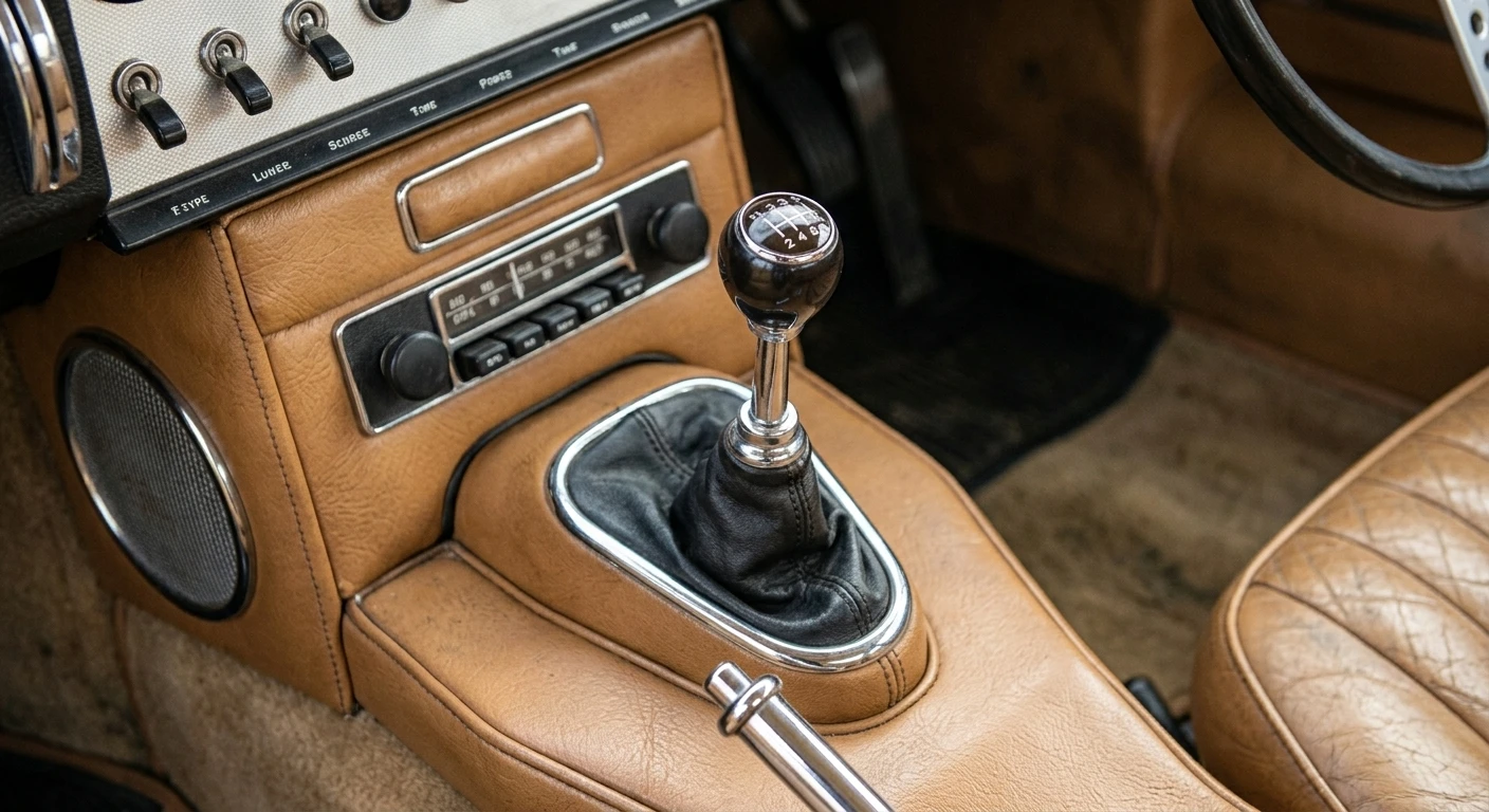 Jaguar E-Type Series 1 1961 - Detail view