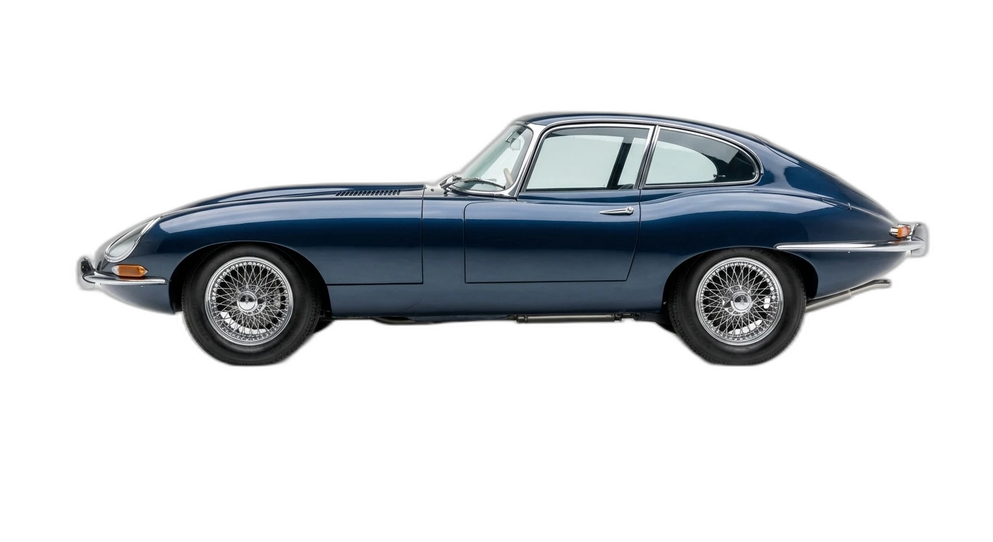 Jaguar E-Type Series 1 1961 - Side view