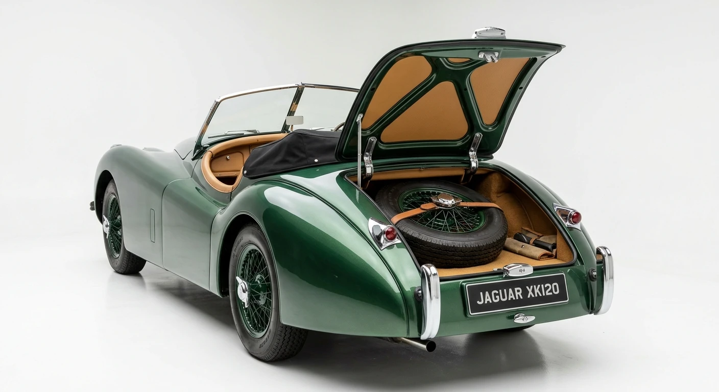 Jaguar XK120 - Trunk
