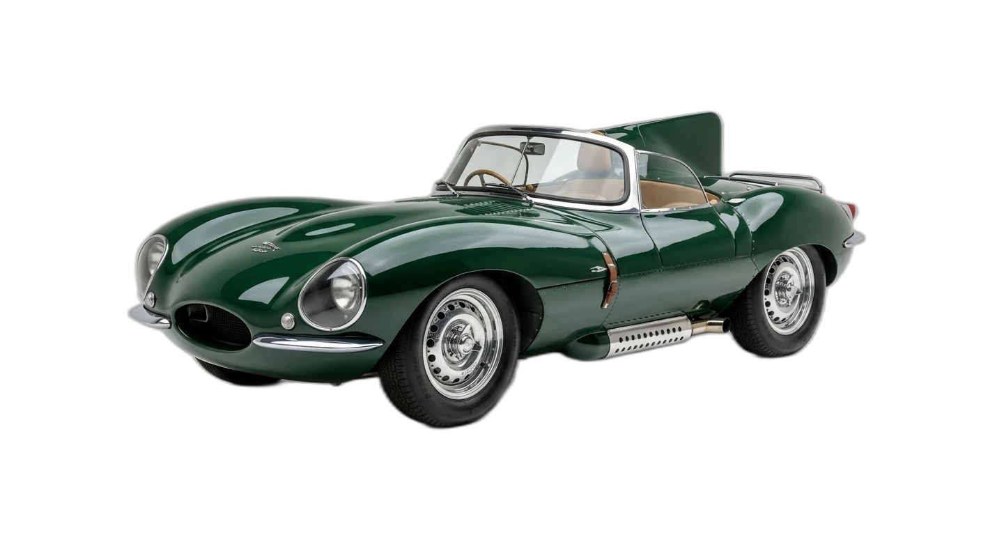 Jaguar XKSS - Front 3/4