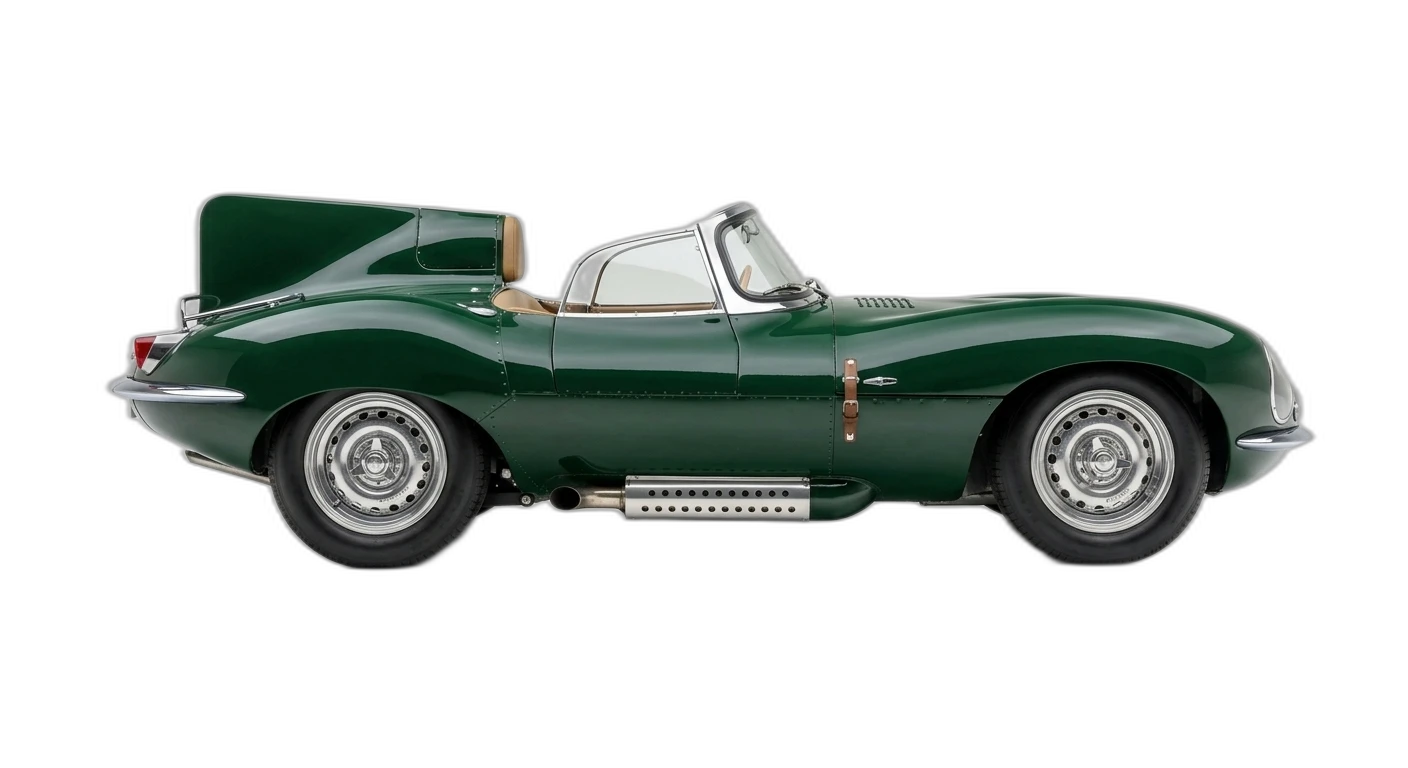 Jaguar XKSS - Side