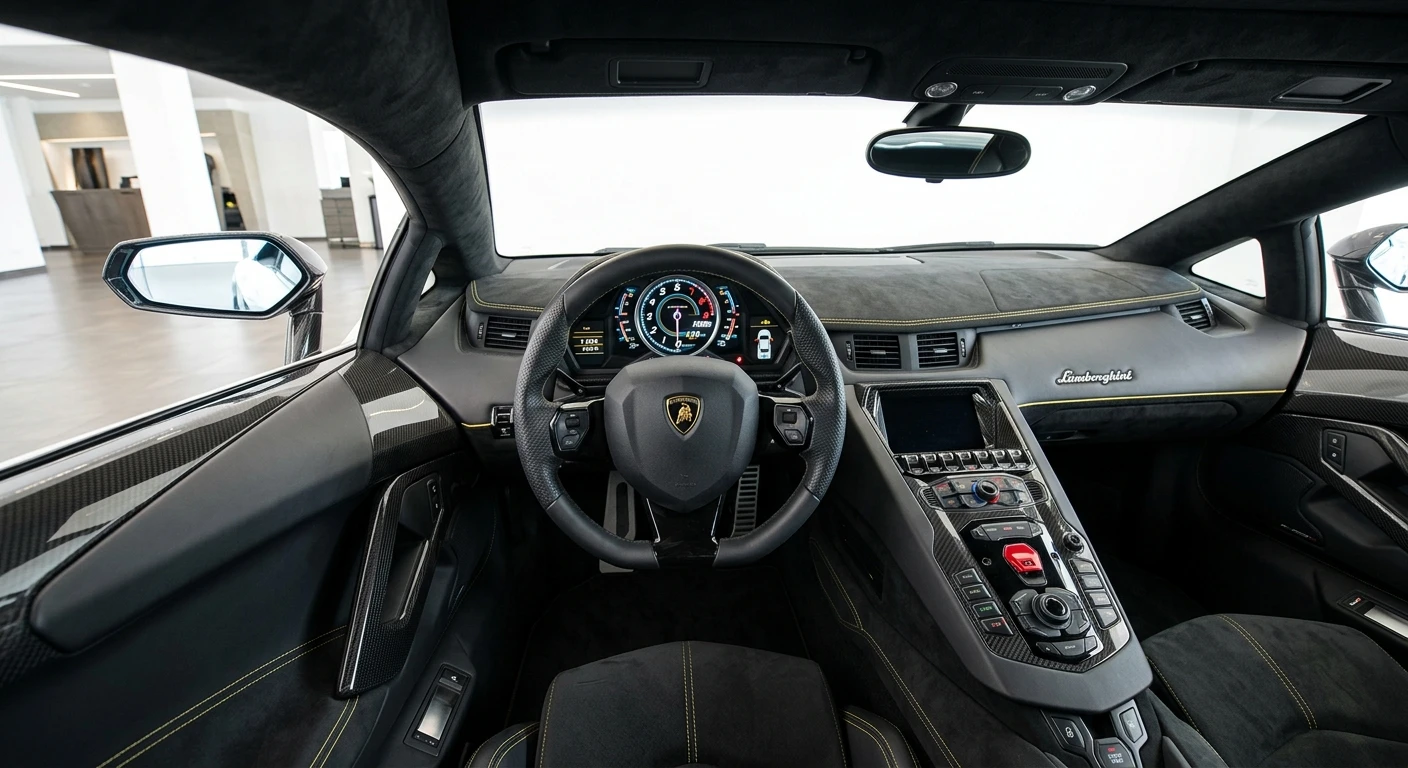 Lamborghini Aventador LP 700-4 - Dashboard