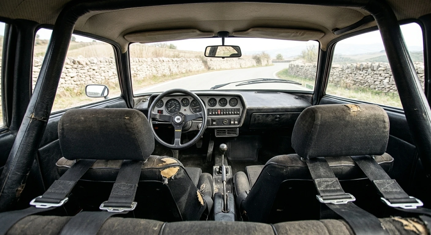 Lancia Stratos HF 1973 - Interior view