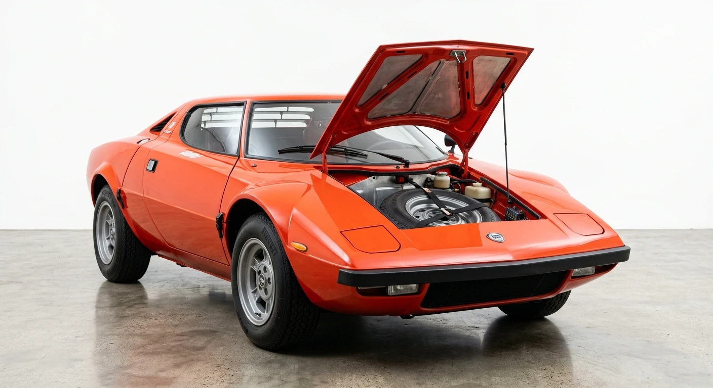 Lancia Stratos HF 1973 - Trunk view