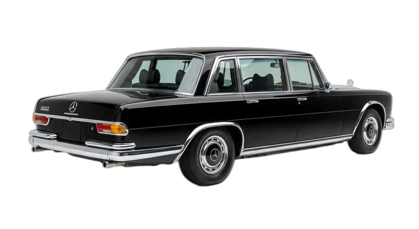 Mercedes-Benz 600 Pullman - Rear 3/4