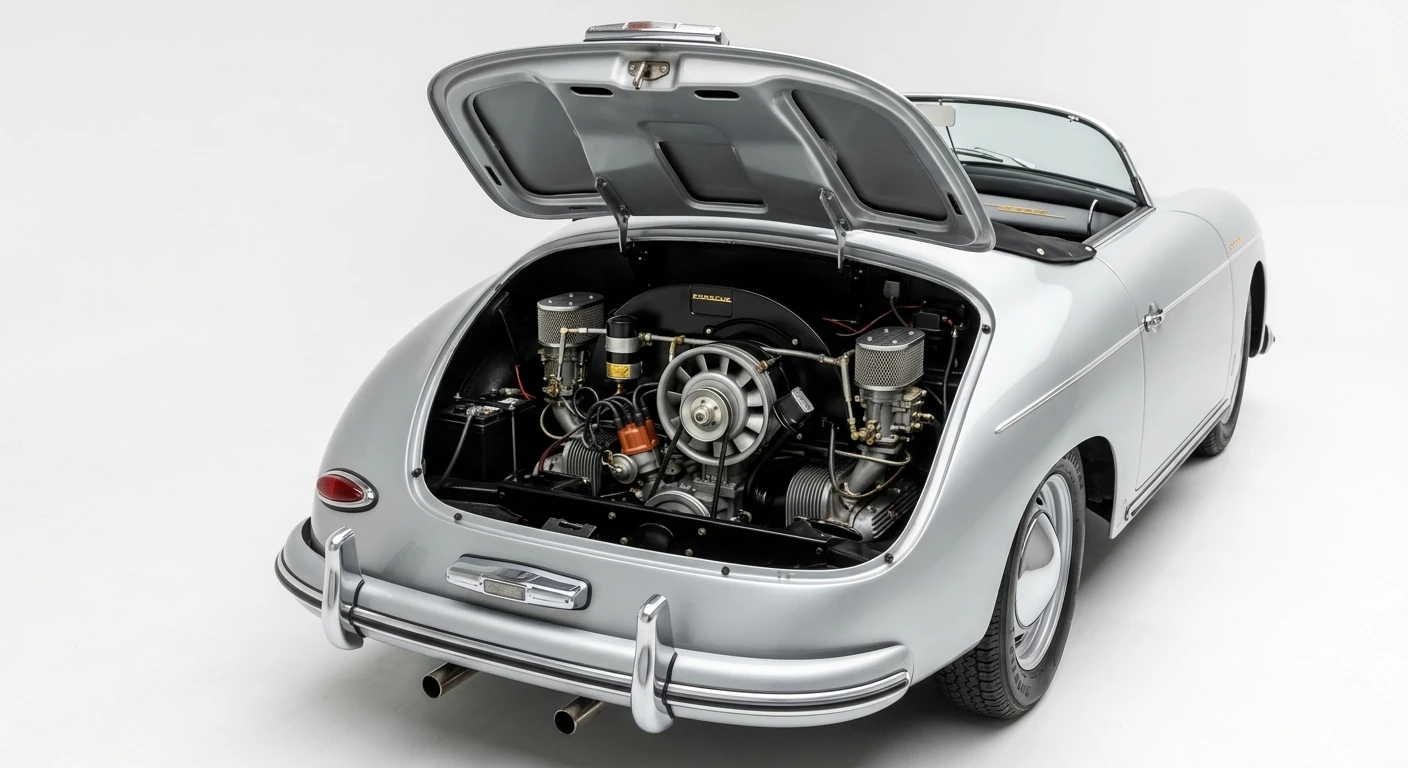 Porsche 356 Speedster - Engine Bay