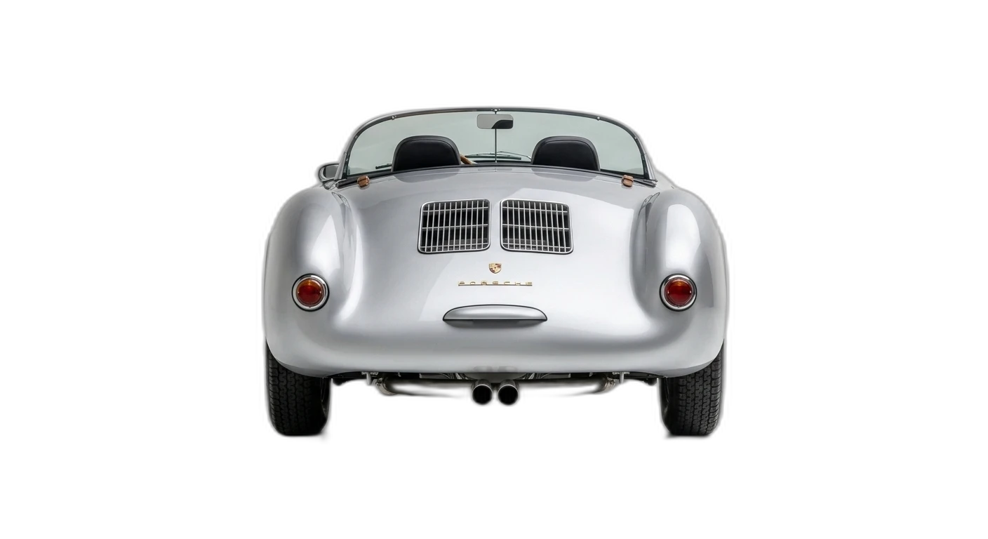 Porsche 550 Spyder - Rear