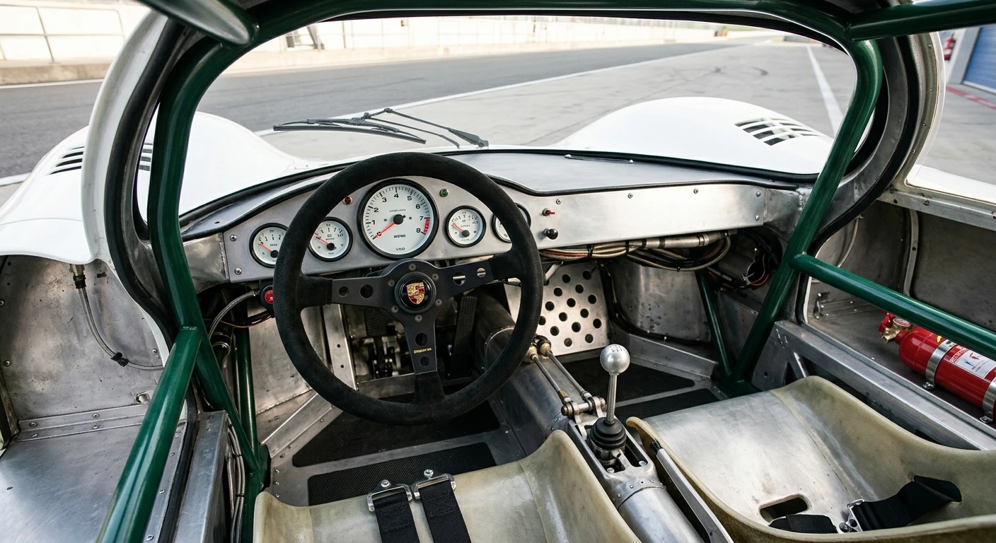 Porsche 917 1969 - Dashboard view