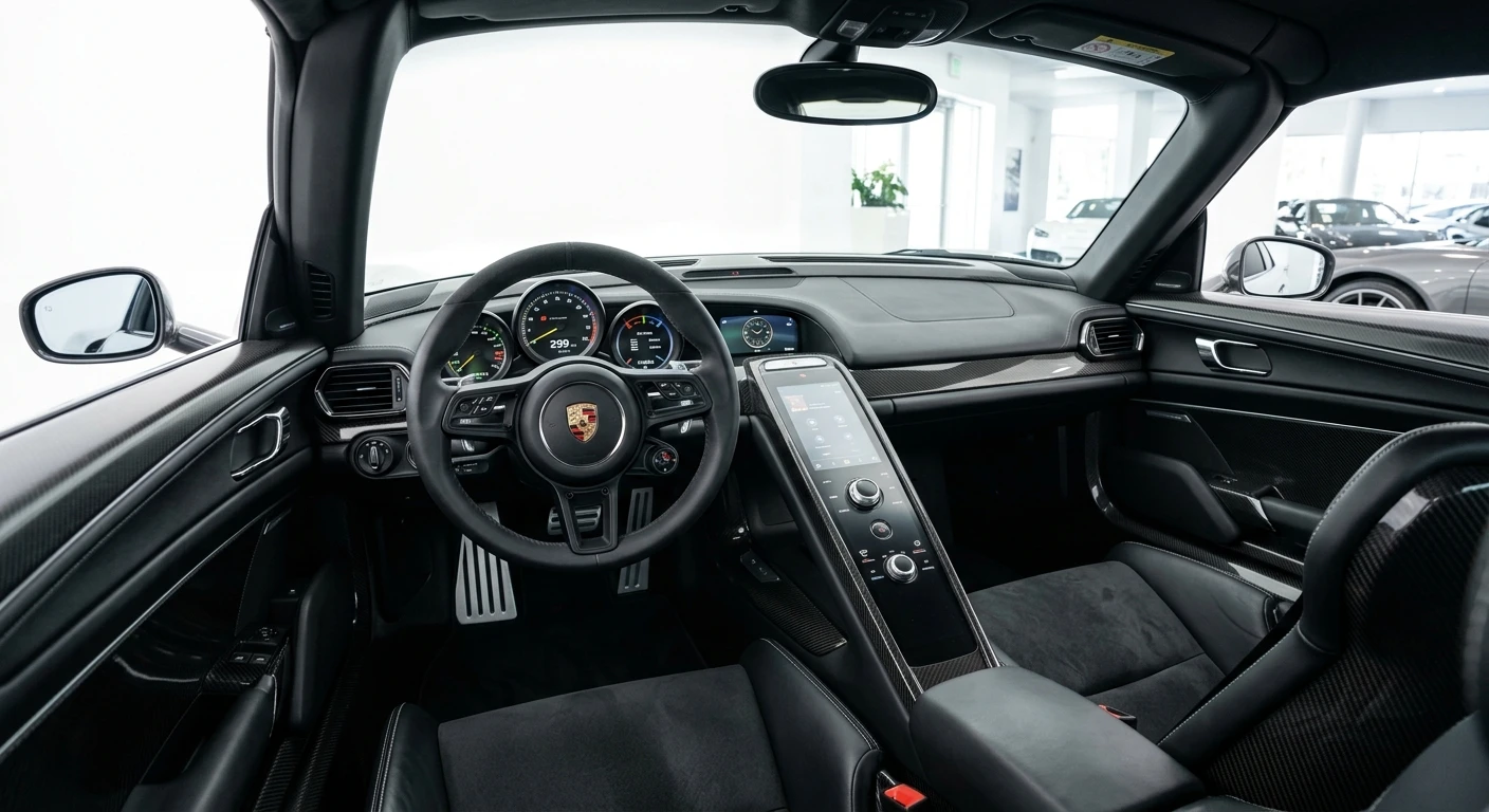 Porsche 918 Spyder - Dashboard