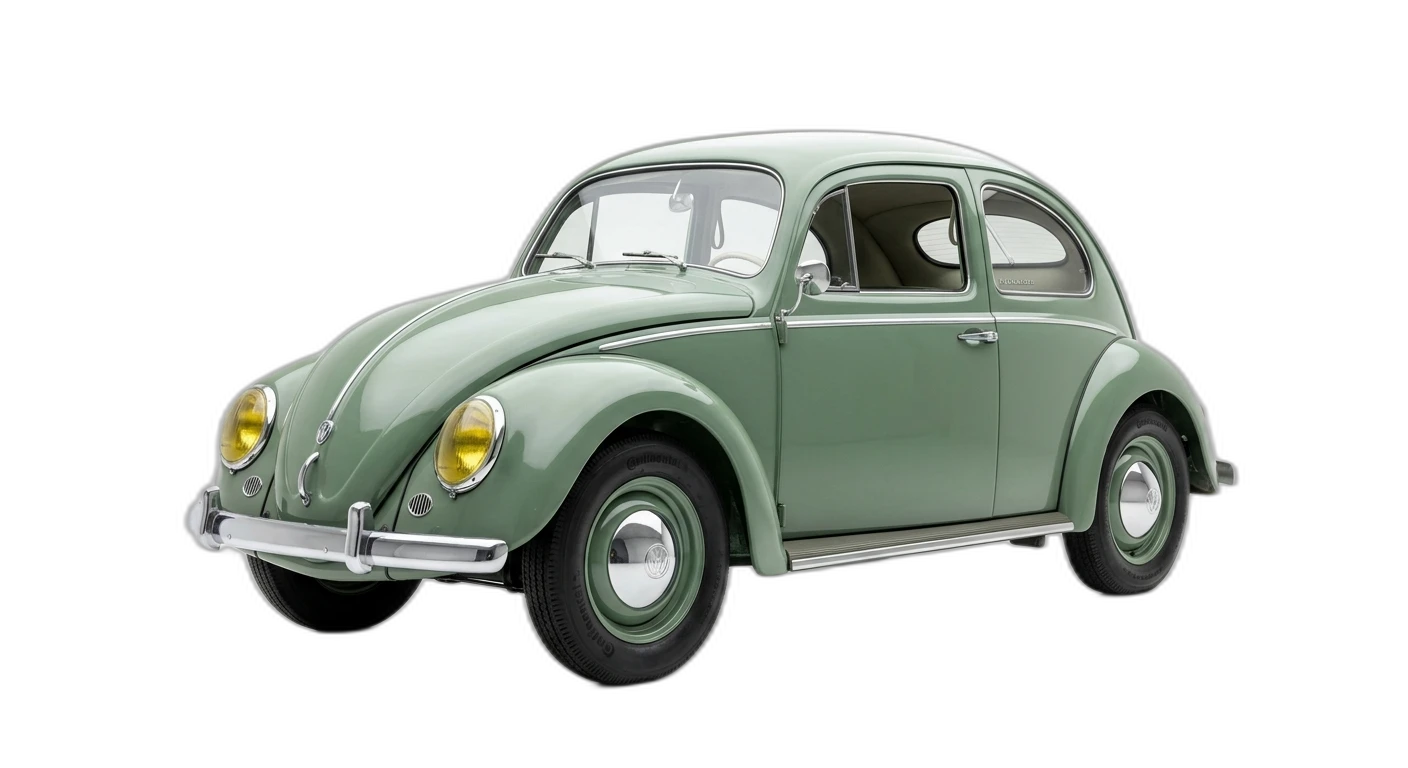 Volkswagen Beetle (Type 1) - Front 3/4