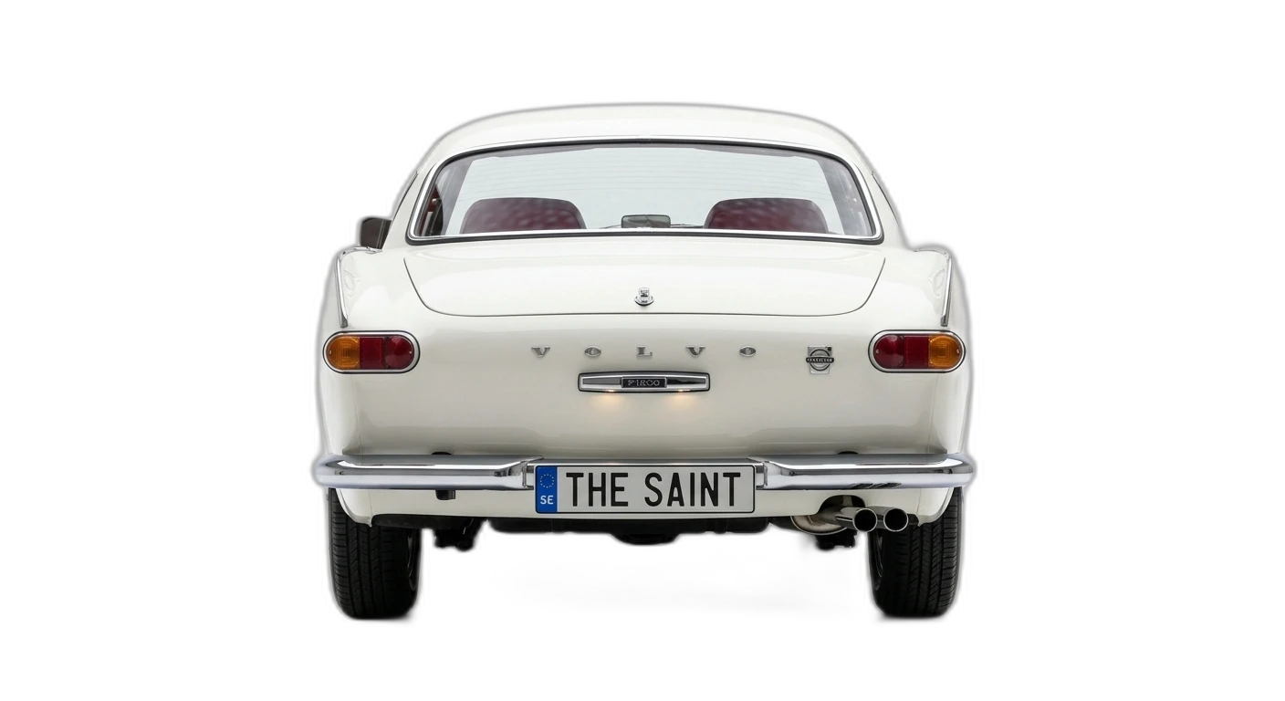 Volvo P1800 - Rear